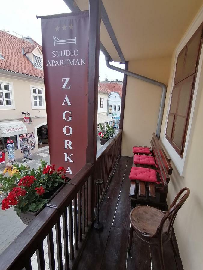 Studio Apartment Zagorka Tkalciceva Street Zagreb Exterior foto